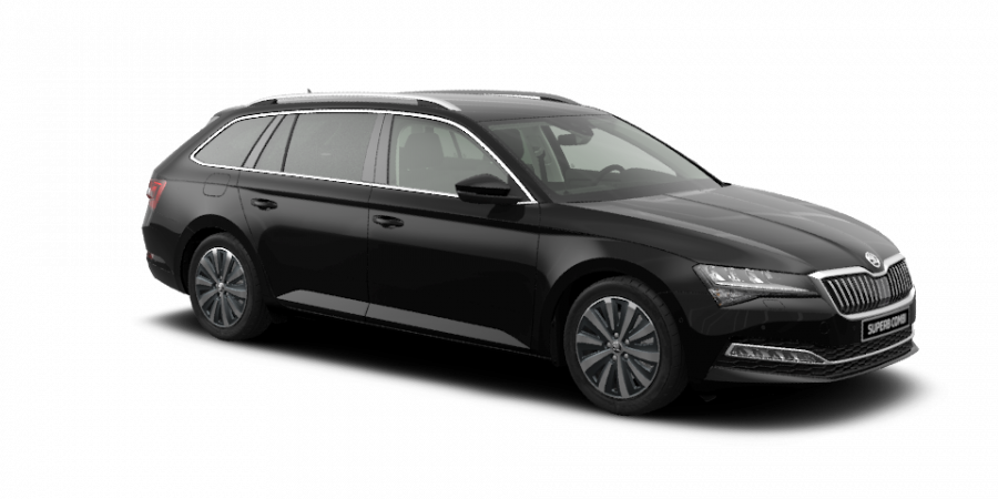 Škoda Superb, 2,0 TDI 110 kW 6-stup. mech., barva černá