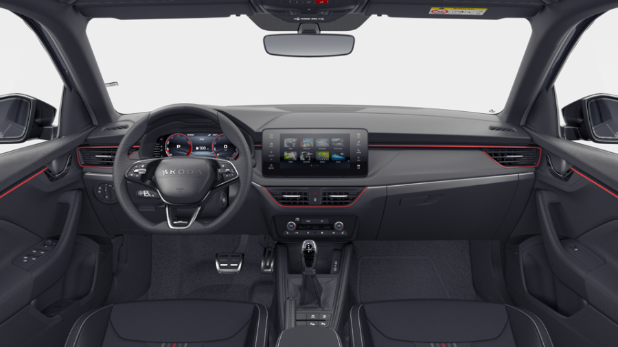 Škoda Scala, 1,5 TSI 110 kW 7° automatická DSG, barva šedá