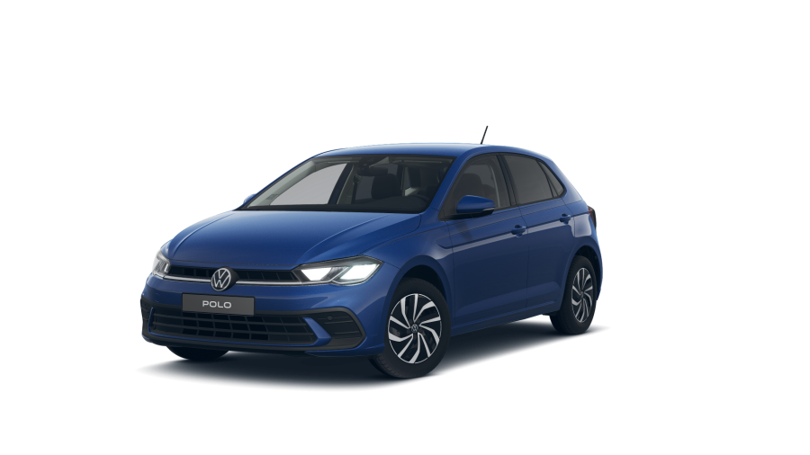 Volkswagen Polo, Polo People 1,0 TSI 70 kW 7DSG, barva modrá