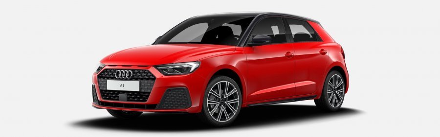 Audi A1, A1 Sportback 30 TFSI 81 kW, barva červená