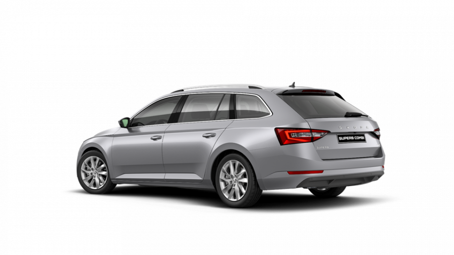 Škoda Superb, 2,0 TDI 147 kW 7-stup. automat. 4x4, barva stříbrná