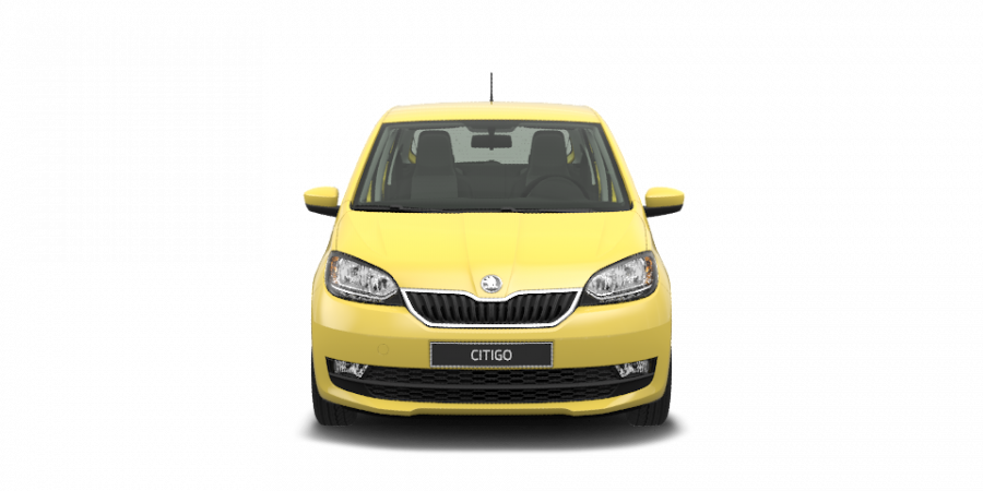 Škoda Citigo, 1,0 MPI 44 kW 5-stup. mech., barva žlutá