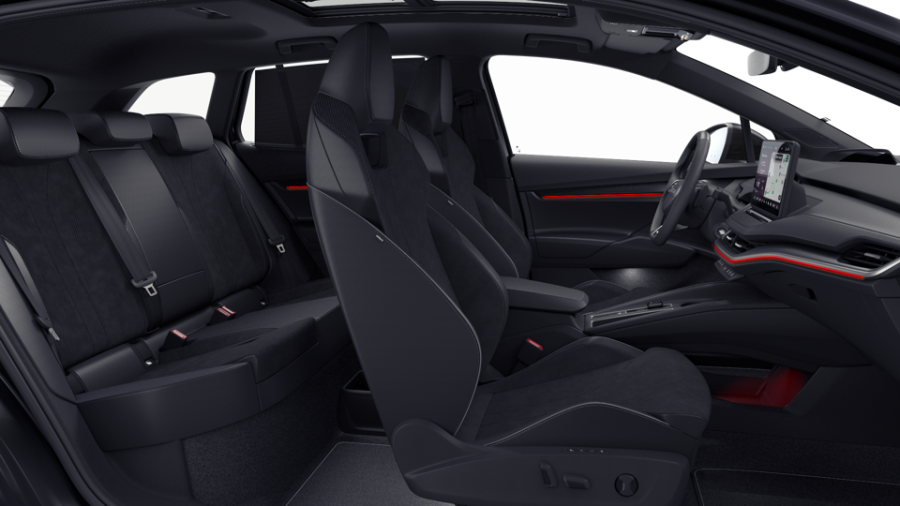 Škoda Enyaq iV, 82 kWh 1° automatická, barva černá
