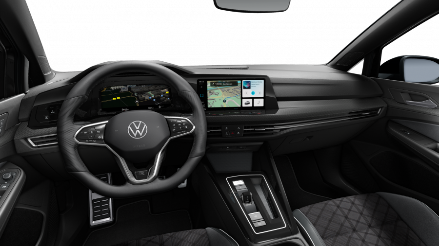 Volkswagen Golf Variant, Golf Variant R-line 1,5 eTSI 7DSG mHEV, barva černá