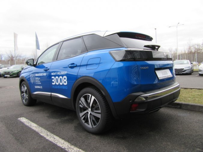 Peugeot 3008, ALLURE PACK Hybrid 225k e-EAT8, barva modrá