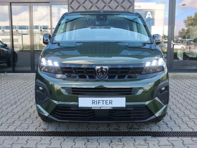 Peugeot Rifter, Peugeot Rifter ALLURE PureTech 110 S&S MAN6, barva zelená