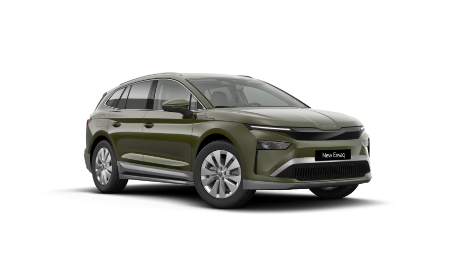 Škoda Enyaq iV, 63 kWh 1° automatická, barva zelená