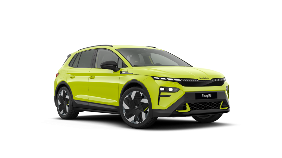 Škoda Elroq, 84 kWh 1° převodovka 4x4, barva zelená