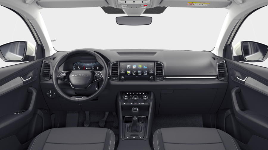 Škoda Karoq, 1,5 TSI 110 kW 6° manuální, barva šedá