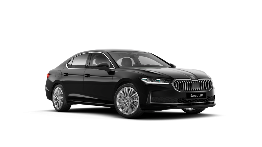 Škoda Superb, 2,0 TDI 142 kW 7° automatická DSG 4x4, barva černá