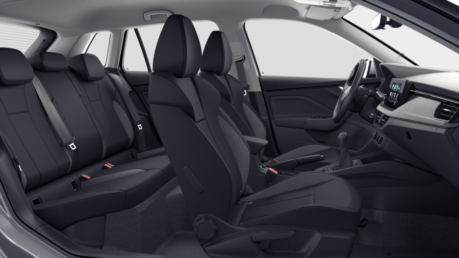 Škoda Kamiq, 1,0 TSI 70 kW 5-stup. mech., barva stříbrná