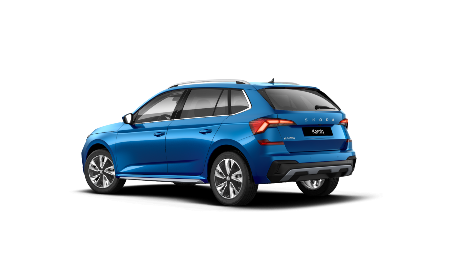 Škoda Kamiq, 1,0 TSI 85 kW 7° automatická DSG, barva modrá
