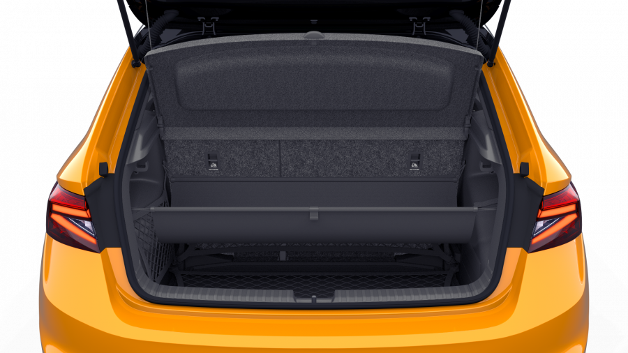 Škoda Fabia, 1,5 TSI 110 kW 7-stup. automat., barva oranžová