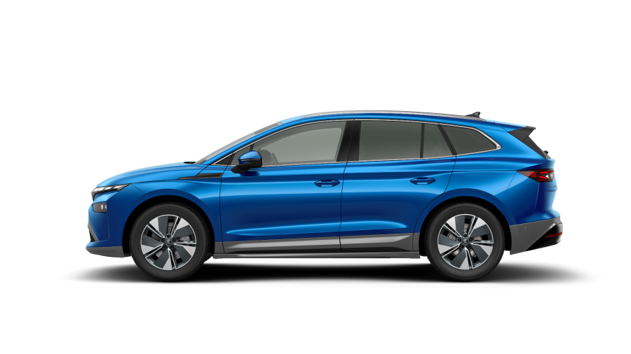 Škoda Enyaq iV, 82 kWh 210,00 kW 1° automatická, barva modrá