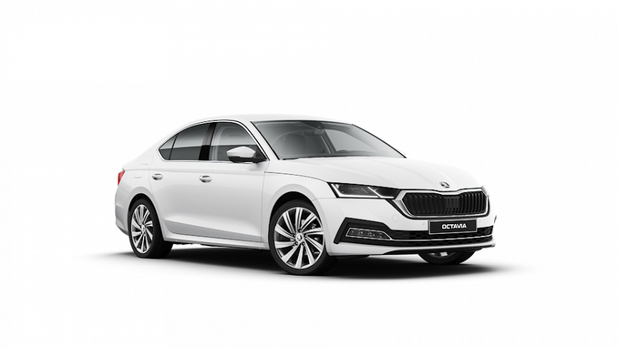 Škoda Octavia, 1,5 TSI 110 kW 6-stup. mech., barva bílá