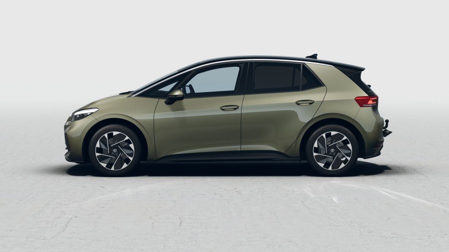 Volkswagen ID.3, ID.3 Pure People 125 kW, 52 kWh, barva zelená