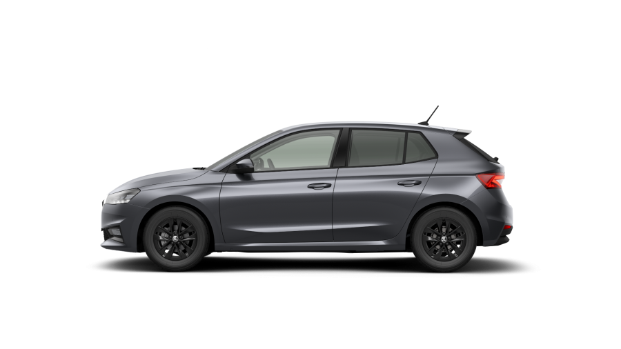 Škoda Fabia, 1,0 MPI 59 kW 5° manuální, barva šedá