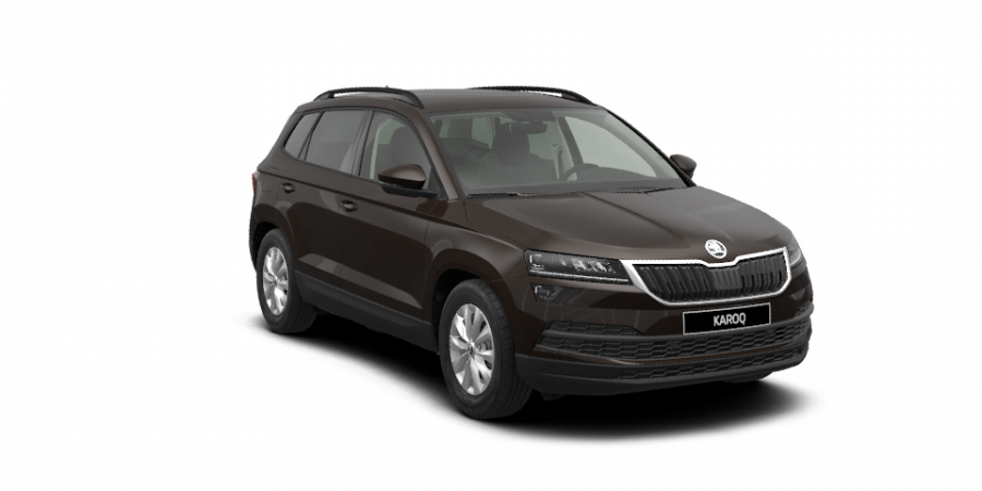 Škoda Karoq, 1,5 TSI 110 kW 6-stup. mech., barva hnědá