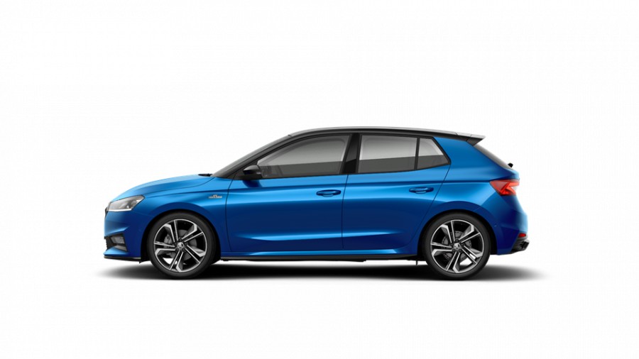 Škoda Fabia, 1,0 TSI 81 kW 6-stup. mech., barva modrá