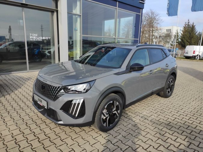 Peugeot 2008, Peugeot 2008 ALLURE 1.2 136k HY AUTOMAT, barva šedá