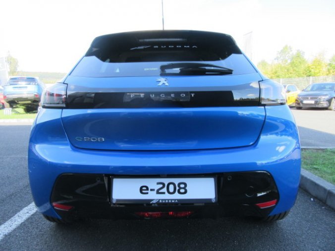 Peugeot 208, e-ALLURE PACK Elektromotor, barva modrá