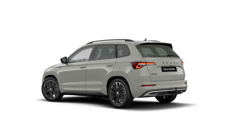 Škoda Karoq, 1,5 TSI 110 kW 7-stup. automat., barva šedá