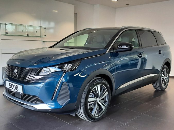 Peugeot 5008, Peugeot 5008 ALLURE PACK BlueHDi 130 S&S EA, barva modrá