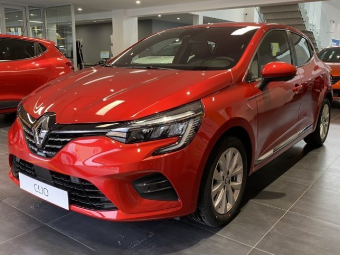 Renault Clio, Intens TCe 90, barva červená