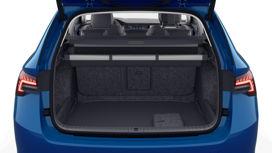 Škoda Octavia, 1,5 TSI Hybrid 110 kW 7° automatická DSG, barva modrá