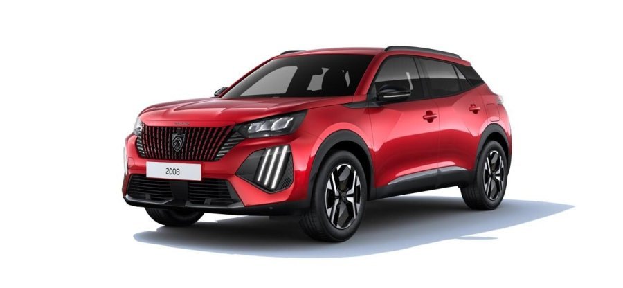 Peugeot 2008, Peugeot 2008 ALLURE Turbo 100 MAN6, barva červená