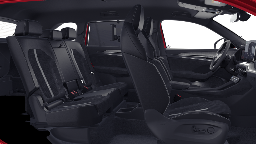 Škoda Kodiaq, 2,0 TDI 142 kW 7-stup. automat. 4x4, barva červená