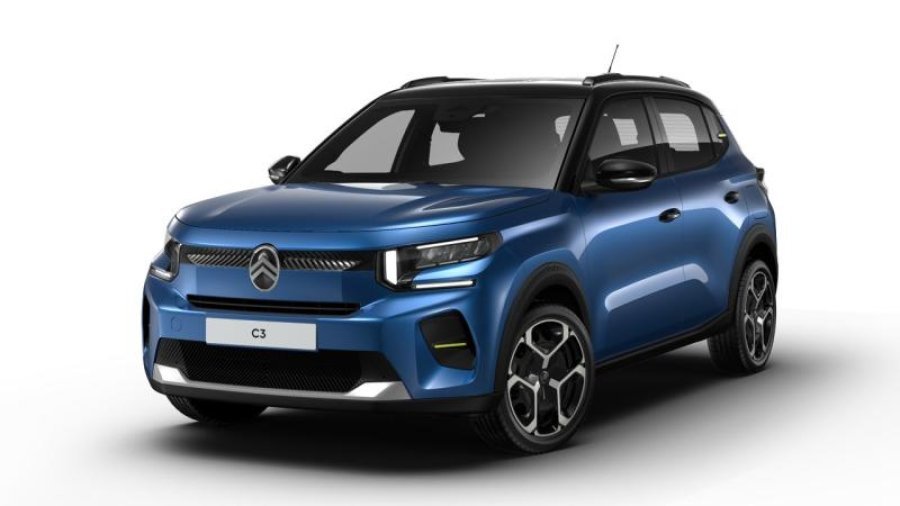 Citroën C3, PLUS Turbo 100 MAN6, barva modrá