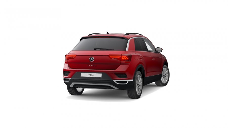 Volkswagen T-Roc, T-Roc Design 1,5 TSI ACT 6G, barva červená