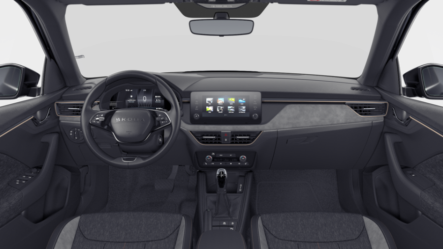 Škoda Kamiq, 1,0 TSI 85 kW 7° automatická DSG, barva černá