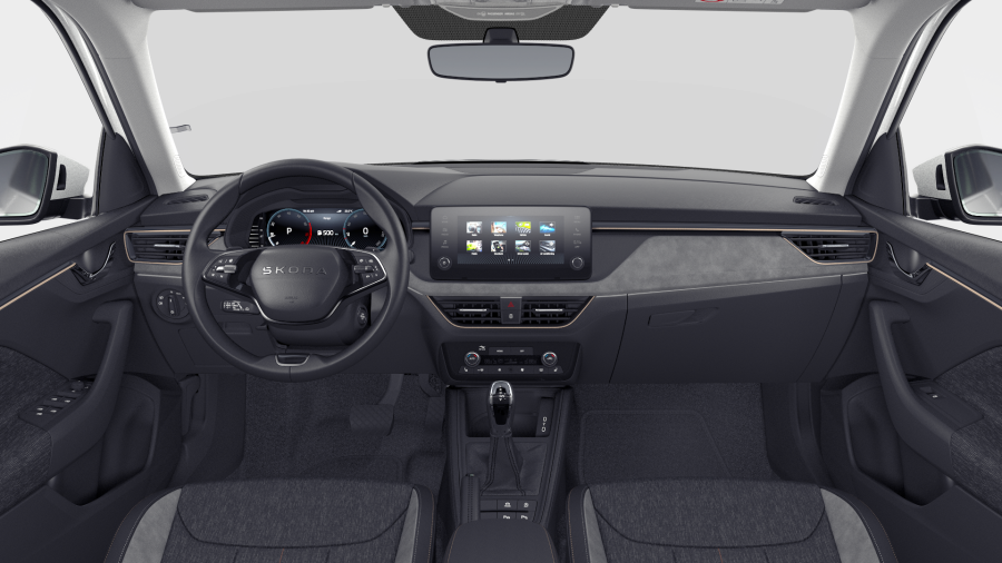 Škoda Kamiq, 1,5 TSI 110 kW 7° automatická DSG, barva bílá