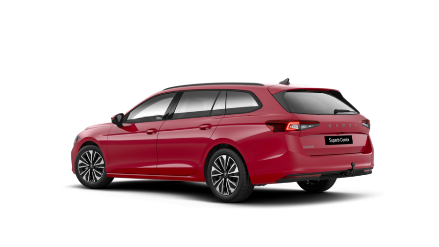 Škoda Superb, 2,0 TDI 110 kW 7-stup. automat., barva červená