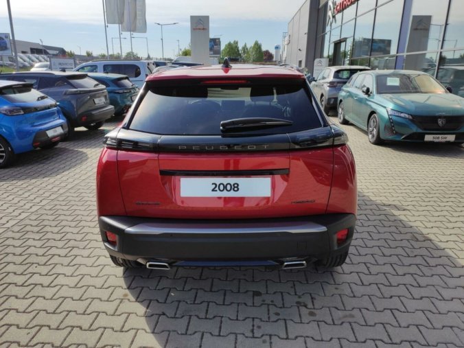 Peugeot 2008, Peugeot 2008 ALLURE 1.2 136k HY AUTOMAT, barva červená