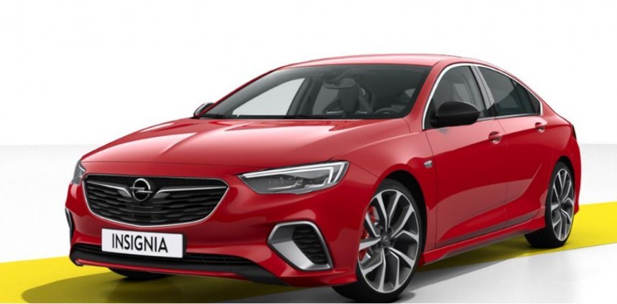 Opel Insignia, GSi 2.0 Bi-Turbo4x4 AT8 154kW, barva červená