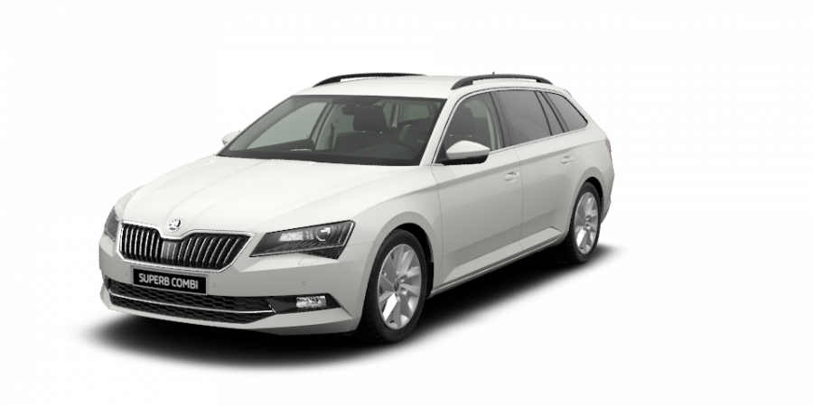 Škoda Superb, 2,0 TDI 140 kW 7-stup. automat., barva bílá