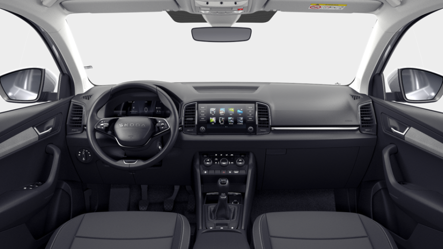 Škoda Karoq, 1,5 TSI 110 kW 6° manuální, barva stříbrná