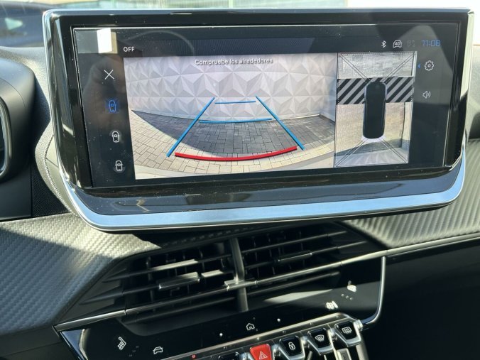 Peugeot 2008, Peugeot 2008 ALLURE Hybrid 136 e-DCS6, barva červená