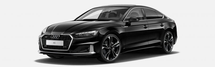 Audi A5, Nové A5 Sportback Adv. 40 TDI 150 kW q, barva černá