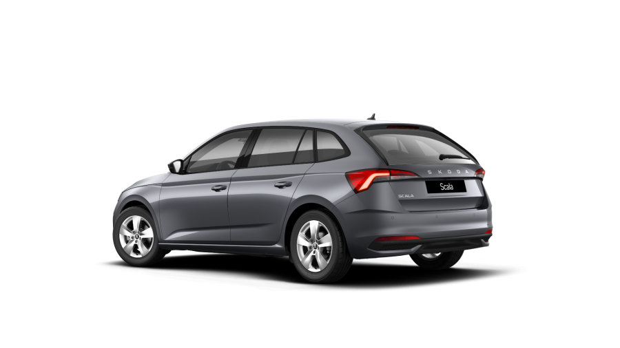 Škoda Scala, 1,0 TSI 85 kW 7° automatická DSG, barva šedá