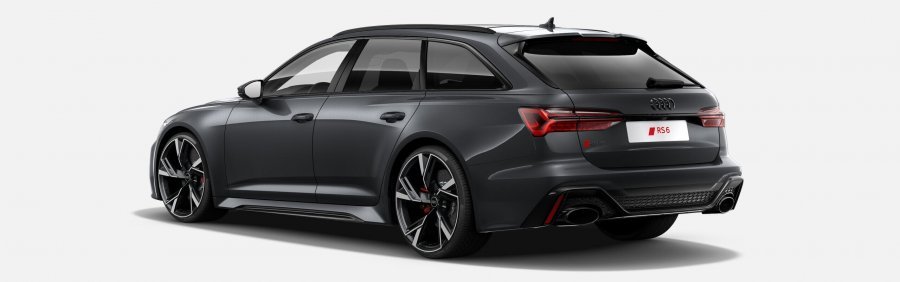 Audi A6, RS6 Avant TFSI 441 kW quattro, barva šedá