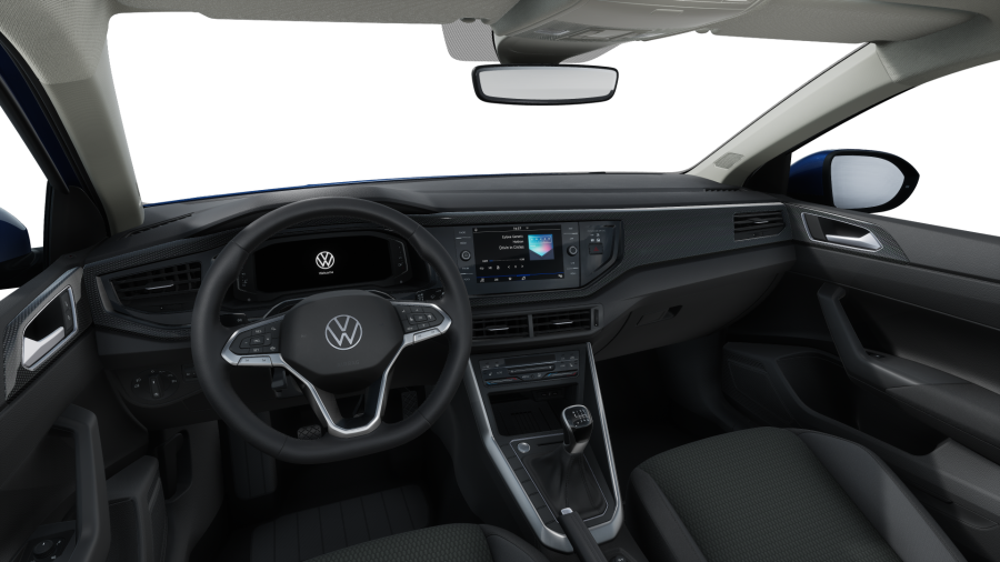 Volkswagen Taigo, Taigo People 1,0 TSI 85kW 6G, barva modrá