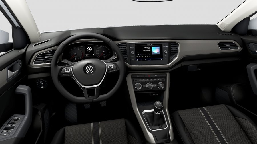 Volkswagen T-Roc, T-Roc Design 1,0 TSI 6G, barva bílá