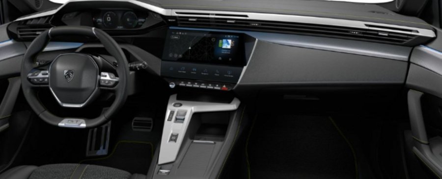 Peugeot 408, Peugeot 408 GT Hybrid 136 e-DCS6, barva šedá