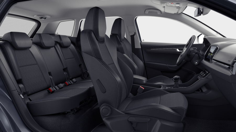 Škoda Karoq, 1,5 TSI 110 kW 7° automatická DSG, barva šedá