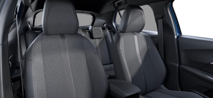 Peugeot 2008, Peugeot 2008 ALLURE Hybrid 145 e-DCS6, barva modrá