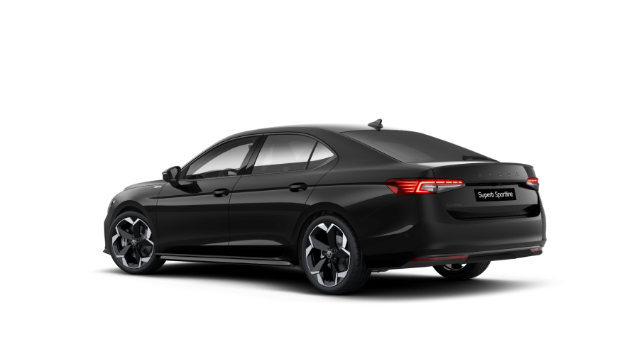 Škoda Superb, 2,0 TSI 195 kW 7° automatická DSG 4x4, barva černá